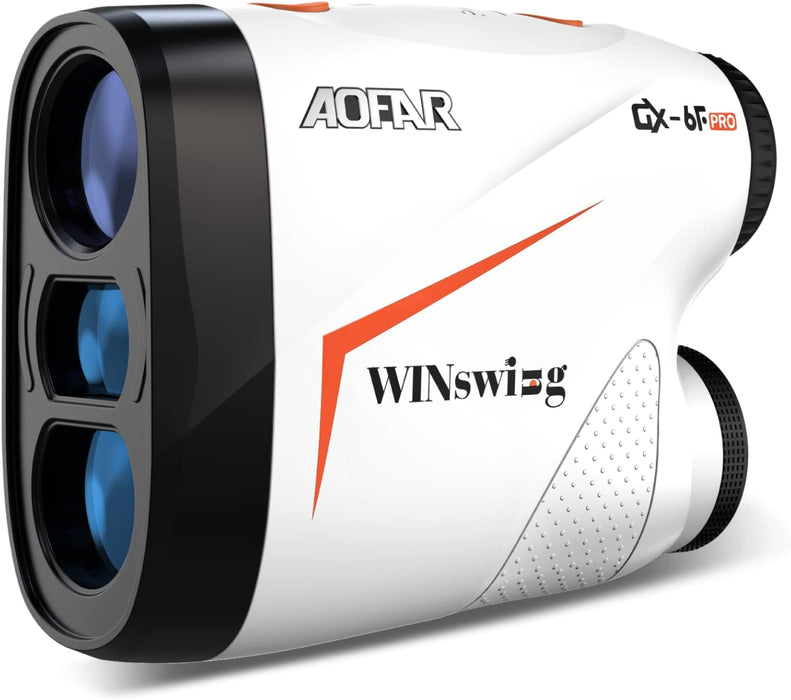 AOFAR GX-6F PRO Golf Rangefinder with Slope and Angle Switch, Flag Lock with Pulse Vibration and Continuous Scan, Tournament Designed, 600 Yards Rangefinder for Distance Measuring