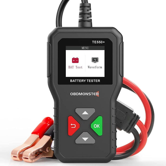 Car Battery Tester 12v 24v Truck Battery Test Charging Cranking Analyzer 2000CCA