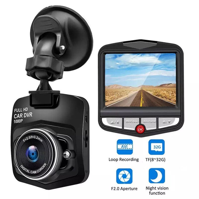 2.4'' Full HD 1080P Dash Cam Car DVR Front or Rear Camera