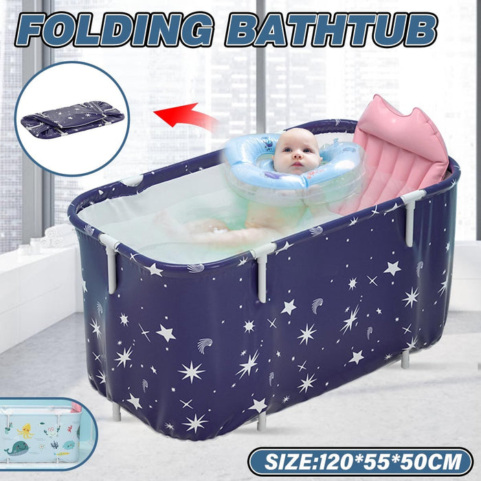 Bath Sauna Adult Fold Bathtub Household Large Tub Barrel Inflatable
