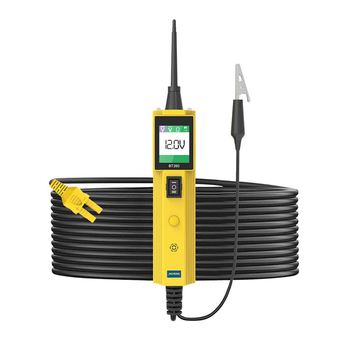AUTOOL BT260 Car LED Display Electric Circuit Tester Power Probe Diagnostic Tool