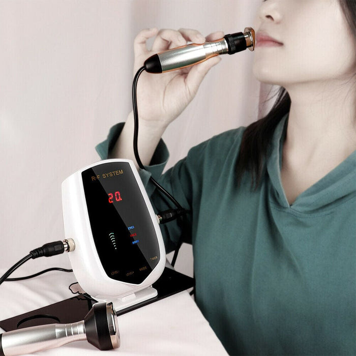 3 in 1 RF Ultrasonic Face Eyes Skin Tightening Body Cavitation Slimming Machine