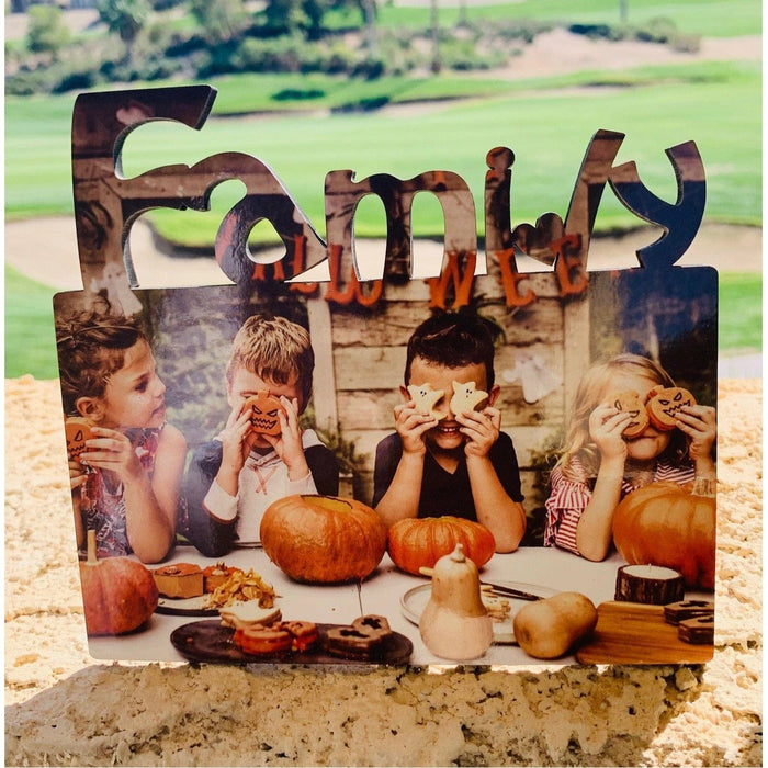 Personalized Wood Photo Frame For Family Picture