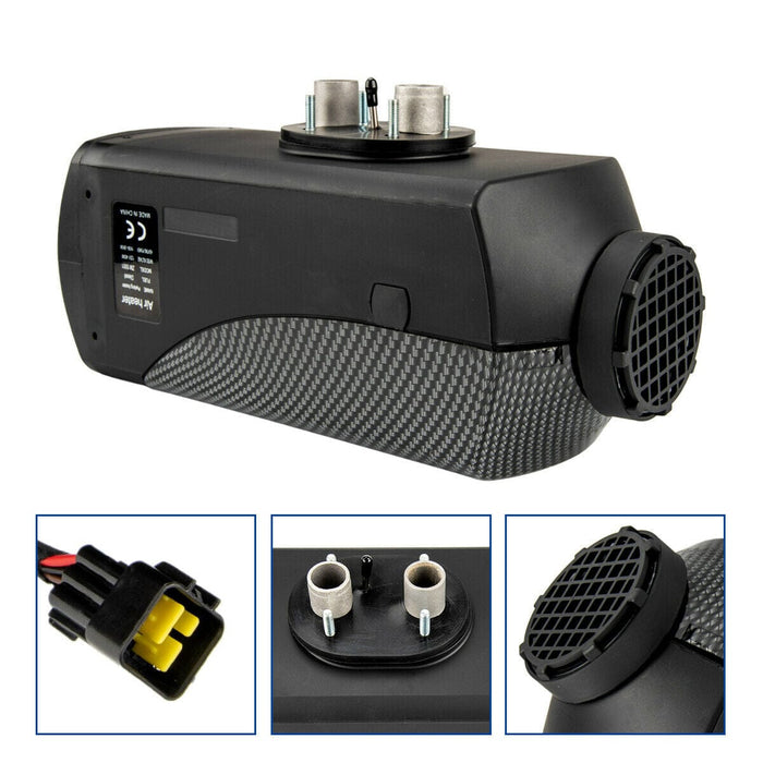 Air Diesel Parking Fuel Heater 12V 5KW LCD Switch 15L Tank For Truck Boat