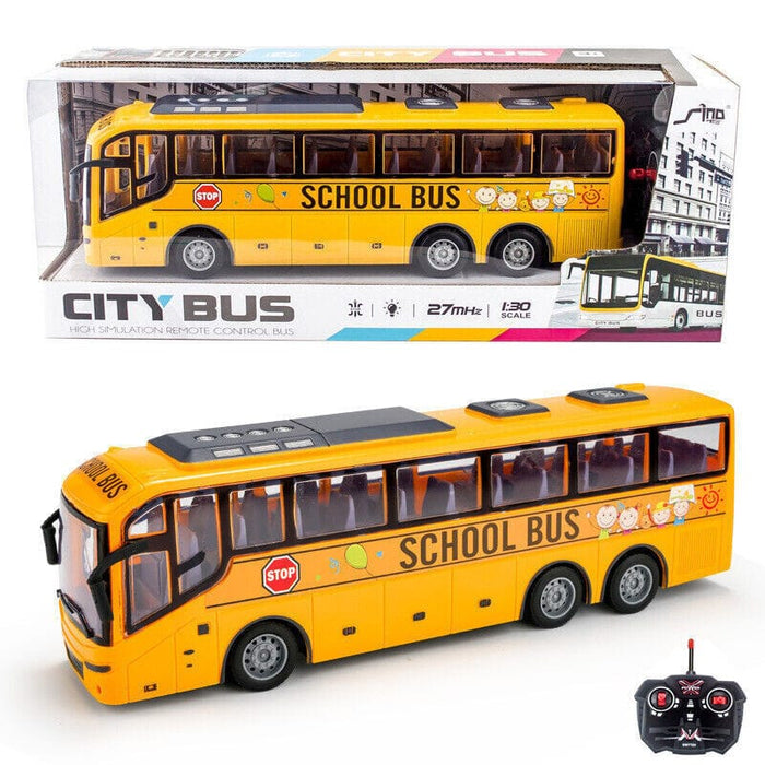 1/30 Electric Remote Control Simulation School Bus RC Toy