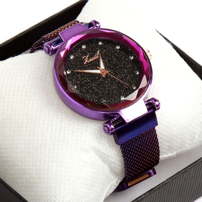 Women's Starry Sky Watch Diamond Ladies Quartz