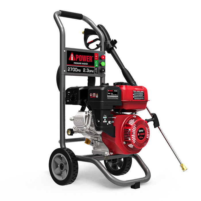 A-iPower 2,700 PSI 2.3 GPM Cold Water Gas Pressure Washer CARB