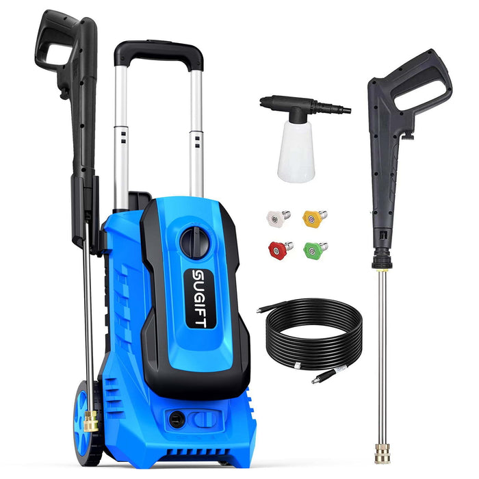 Electric Pressure Washer 3300PSI 2.0GPM Power Washers 1800W Pressure washer, Blue