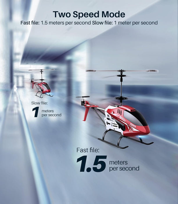 SYMA RC Helicopters, S50H Remote Control Helicopter Toys for Boys Girls with 2 Batteries, Altitude Hold, One-Key Take Off/Landing, 2 Speed Modes, Gift for 8 9 10 11 12 Years Old