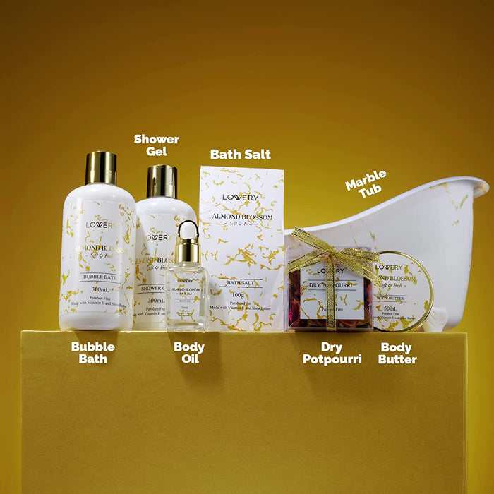 Mothers Day Gifts from Daughter Bath and Body Gift Basket for Women and Men