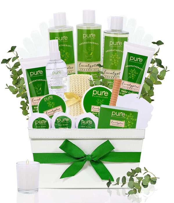 Luxurious Spa Gift Basket for Couples. Bath Gift Baskets for Women & Men