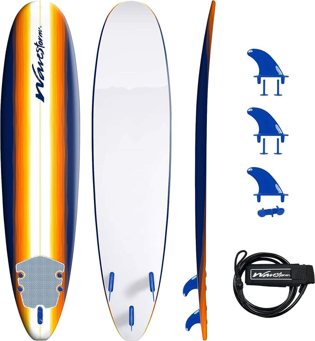 Wavestorm 8ft Classic Longboard Surfboard