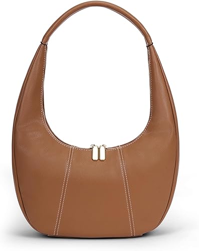 Juoxeepy Tote Bag Faux Leather Hobo Bag Women Office Work Bag Soft Grained Leather Shoulder Bag Trendy Handbag Purse