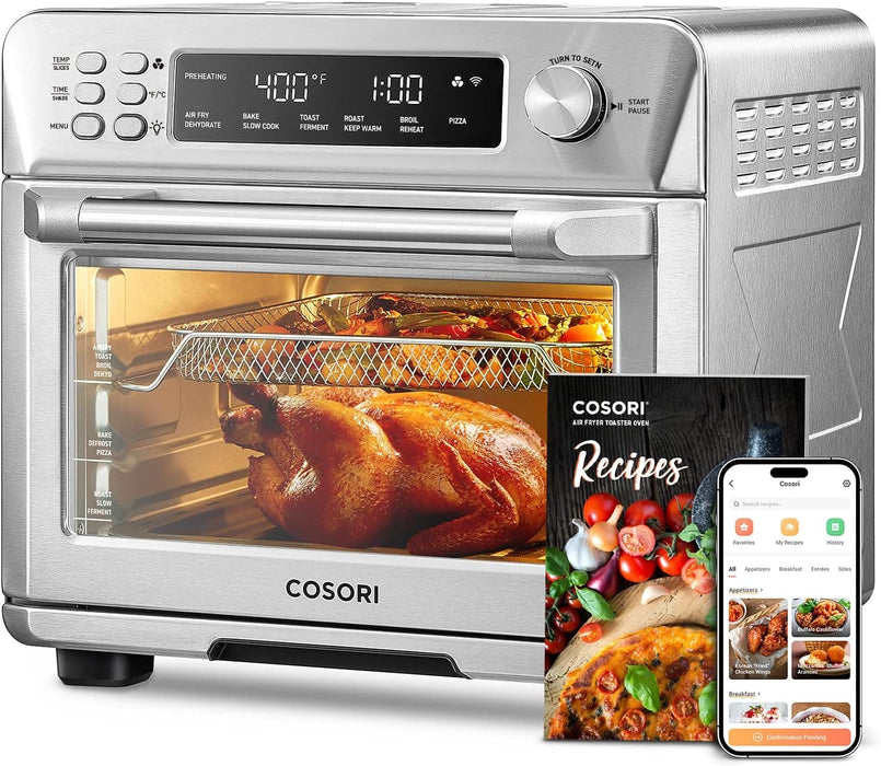 COSORI Smart 12-in-1 Air Fryer Toaster Oven Combo, Air fryer Convection Oven Countertop