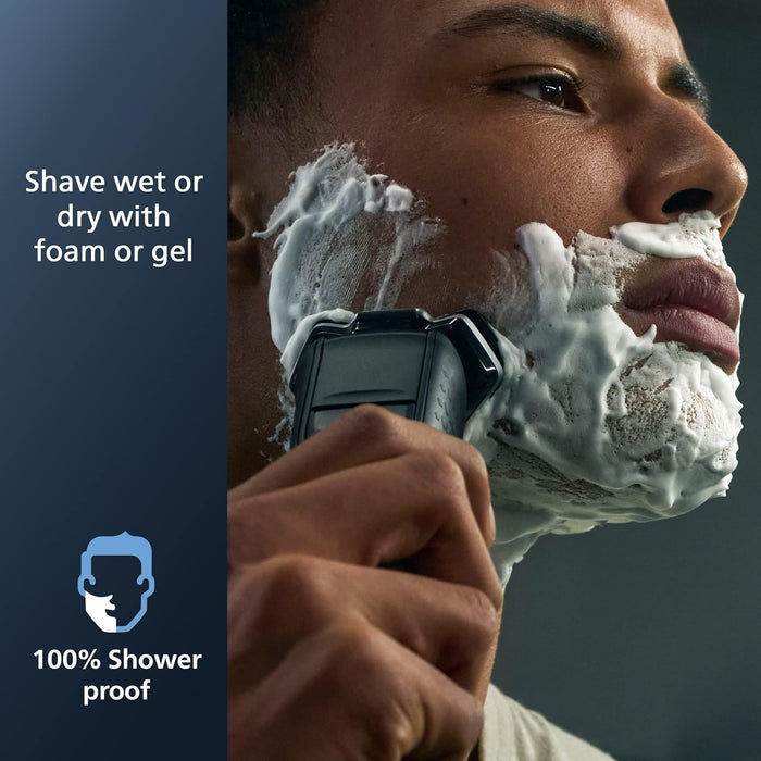 Philips Norelco Shaver 5400, Rechargeable Wet & Dry Shaver with Pop-Up Trimmer, S5880/81