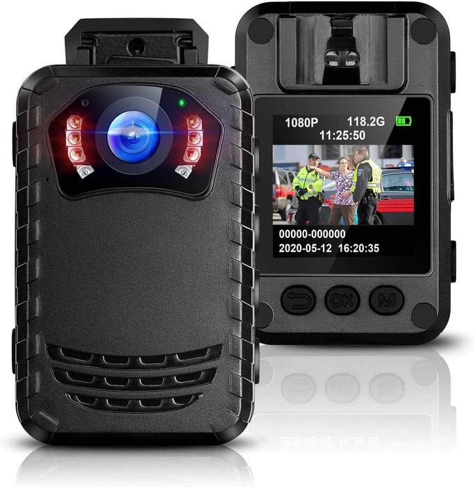 BOBLOV Mini Body Camera FHD 1296P up to 256GB Camera for Daily Protection