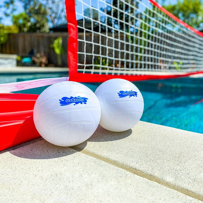 GoSports Splash Net PRO Pool Volleyball Net Set - Red