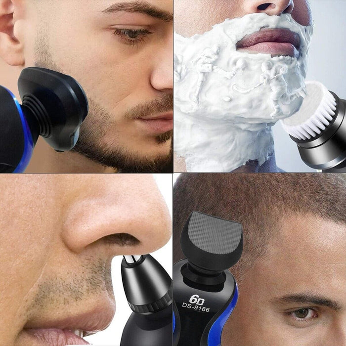 4 In1 Electric Razor Shaver Men Waterproof Cordless Rechargeable Beard Trimmer
