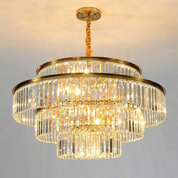 Crystal Ceiling Light Modern LED Lamp Bedroom Living Room Chandelier Light