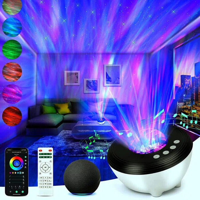 Smart Galaxy LED Starry Night Light Projector Supports Alexa & Google Assistant