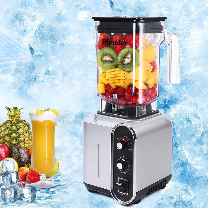 Commercial Blender Countertop Blender 2200W Smoothie Maker Mixer Fruit Juicer