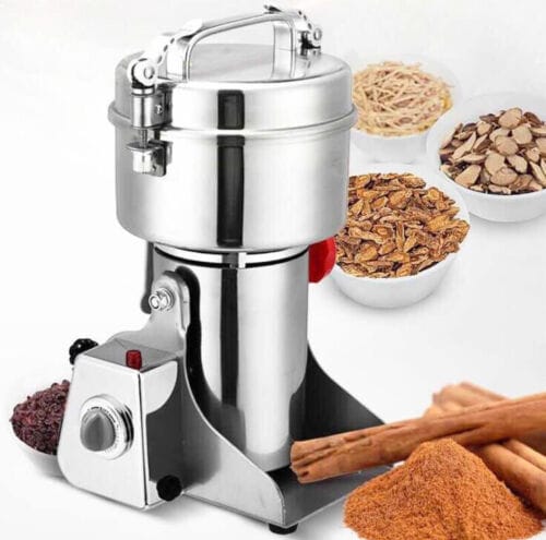 110V Electric Herb Grain Grinder High Speed Cereal Mill Flour Powder Machine