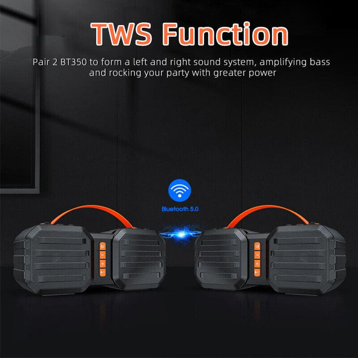 Portable Wireless Bluetooth Speaker Heavy Bass Loud Speaker Long Playing Time