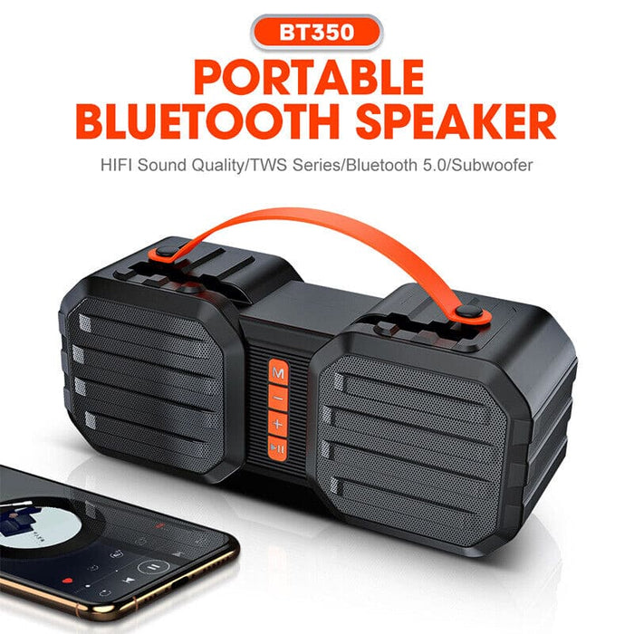 Portable Wireless Bluetooth Speaker Heavy Bass Loud Speaker Long Playing Time