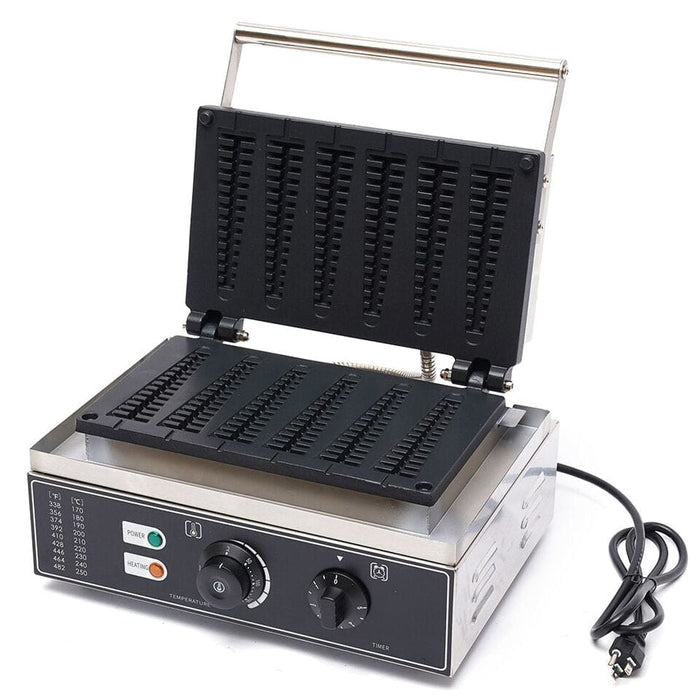 Commercial Electric Nonstick Stick Waffle Maker Machine Muffin Baking Machine