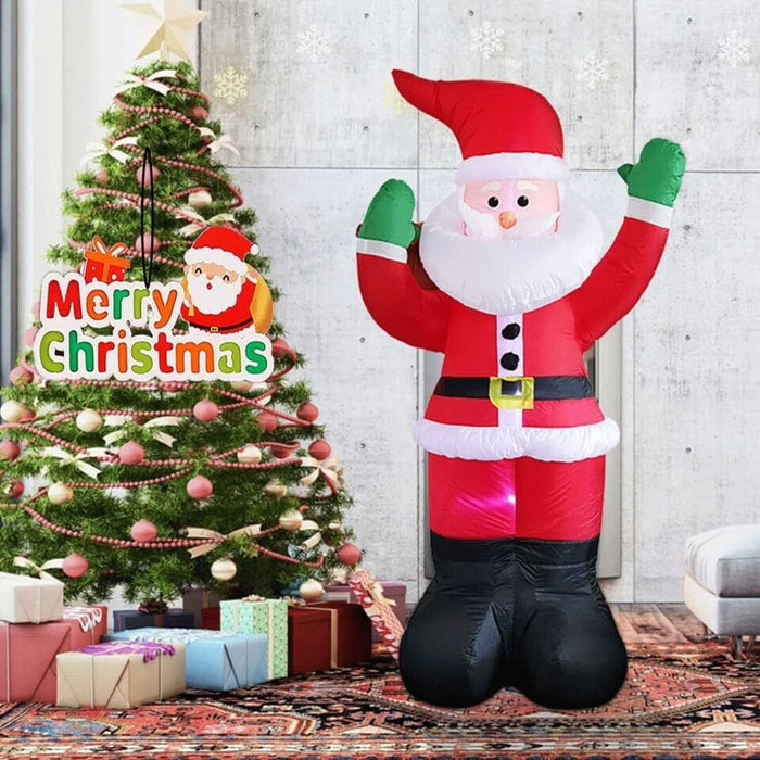 6FT Christmas Inflatable Santa Claus Blow Up Outdoor Yard Xmas Party Decorations