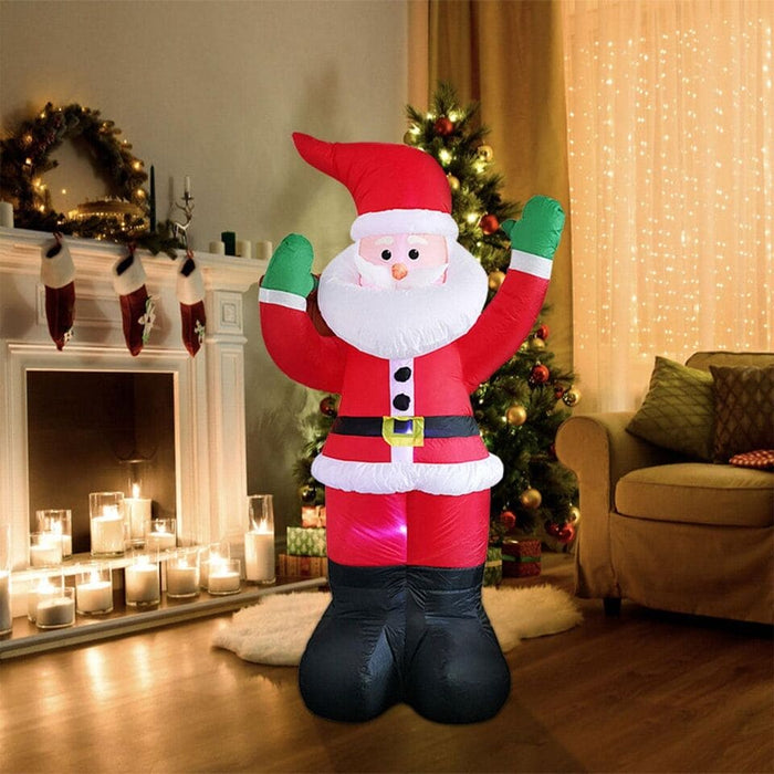 6FT Christmas Inflatable Santa Claus Blow Up Outdoor Yard Xmas Party Decorations