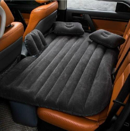 Inflatable Air Bed SUV Car Travel Camping Mattress Back Seat with Pump&2 Pillow