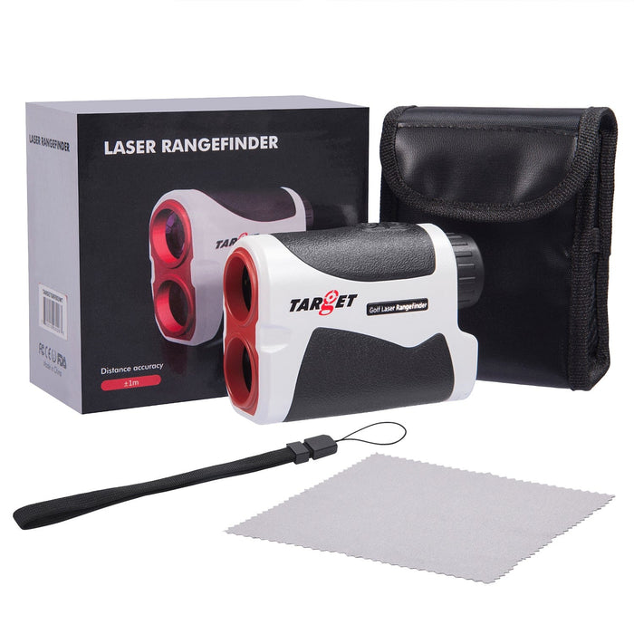Target HD Golf Laser Rangefinder 650YD Flag Seeker Hunting Telescope Binocular