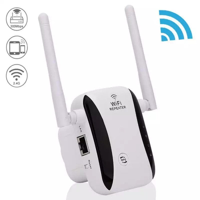 Pack Of 2 WiFi Range Extender Internet Booster Network Router Wireless Signal Repeater