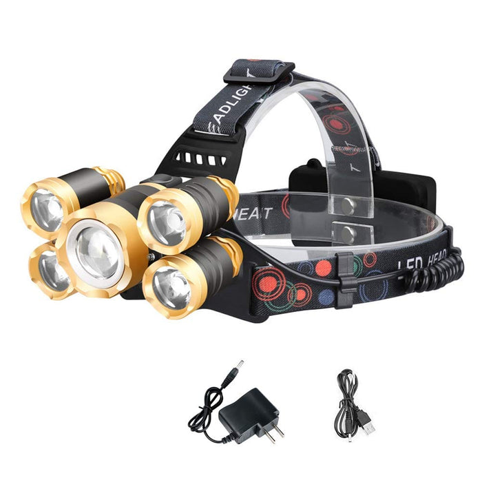 Super-bright LED Headlamp Headlight Flashlight Head Torch Lamp