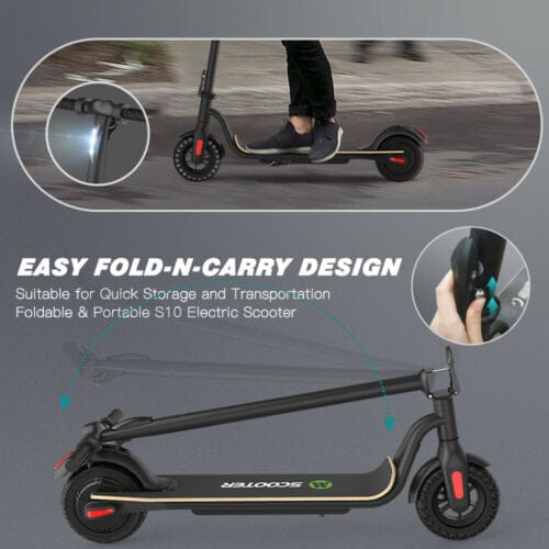 S10, Foldable Adults Electric Scooter , 8.0" Honycomb Tire , 250W Motor
