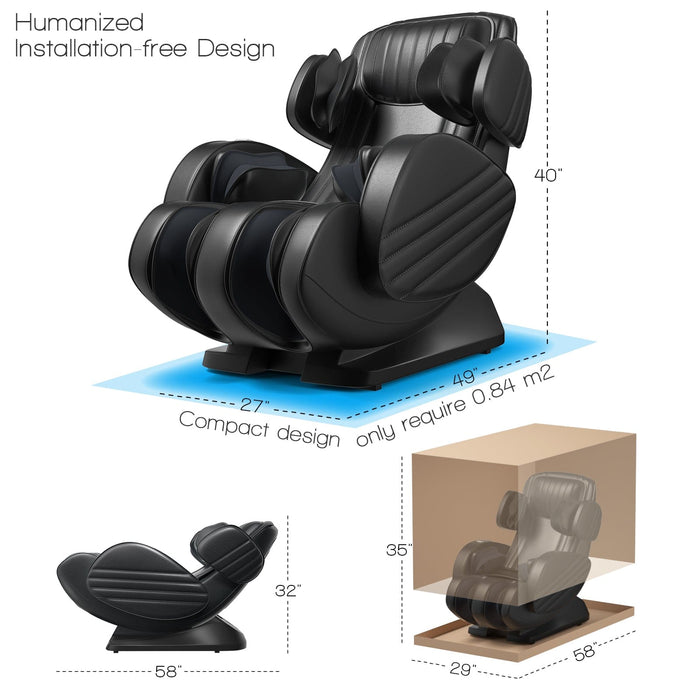 3D Massage Chair Zero Gravity Massage Chair Recliner with SL Track Heat