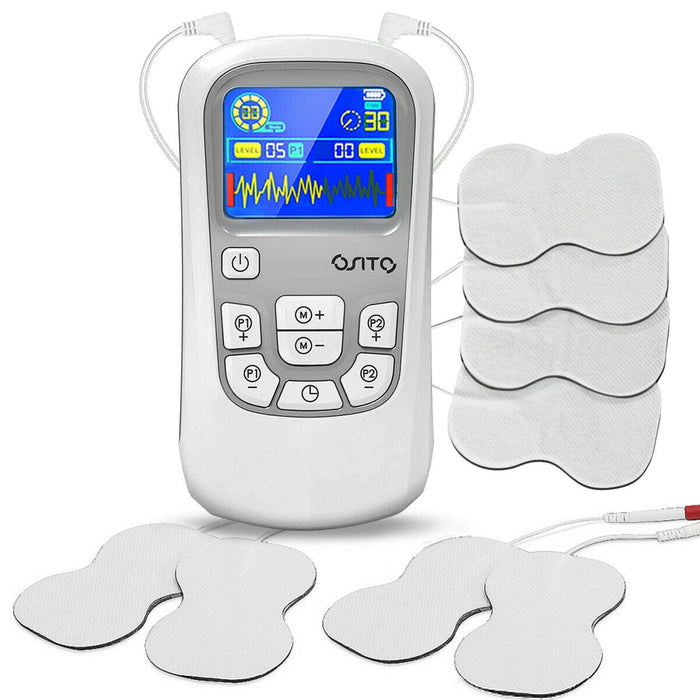 OSITO Tens Unit Electronic Pulse Massager, Muscle Stimulator Therapy Pain Relief