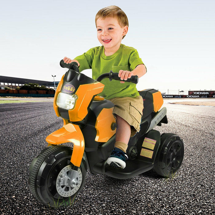 3 Wheel Kids Ride On Motorcycle 6V Battery Powered Electric Bicycle