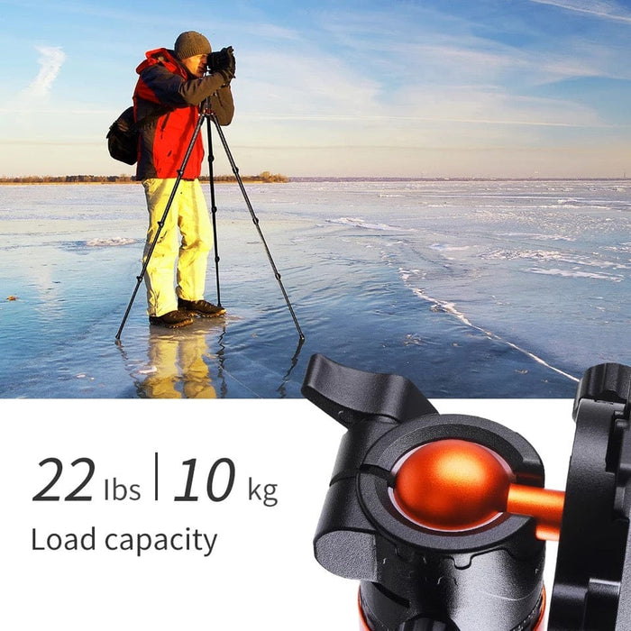 K&F Concept 67'' Lightweight Aluminum Camera Tripod Monopod