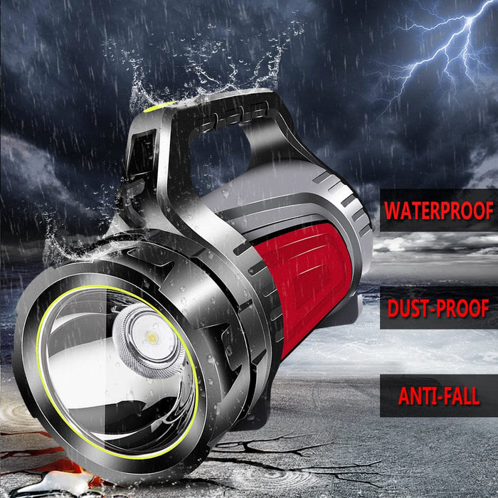Powerful LED Searchlight Rechargeable Flashlight Spotlight Torch Camping Lantern