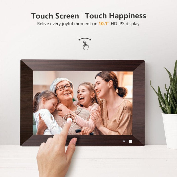 WIFI Digital Picture Frame 10.1 inch HD Touch Screen 16GB