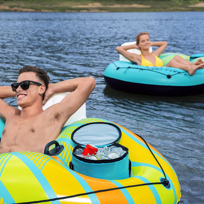 Bestway Hydro Force Alpine Single Person River Float Tube with Removable Cooler