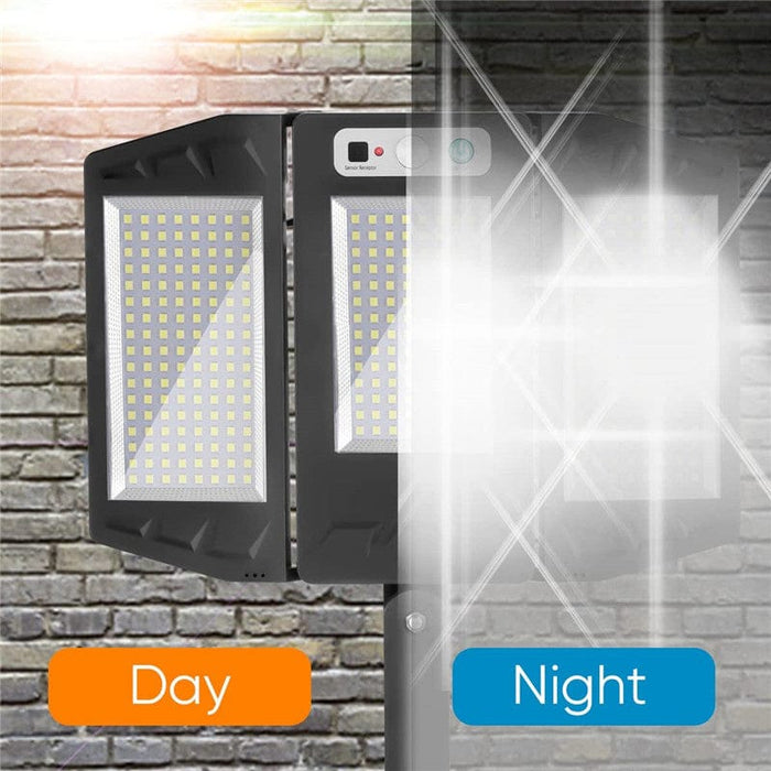 990000LM LED Solar Street Light Commercial Dusk To Dawn Outdoor Road Wall Lamp