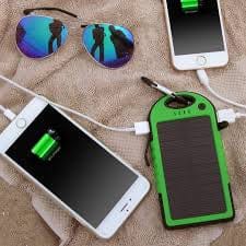 Portable Waterproof Solar Charger Power Bank