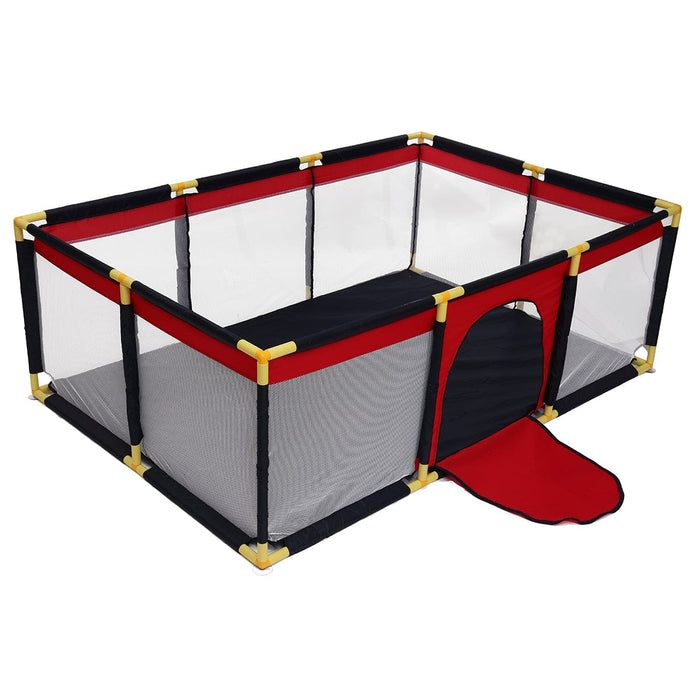 Baby Playpen Extra Large Play Yard Indoor & Outdoor Kids Activity Center w/ Gate