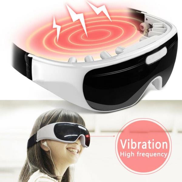 Electric Eye Massager Magnetic Vibration Pain Relieve TemplEye Fatigue Machine
