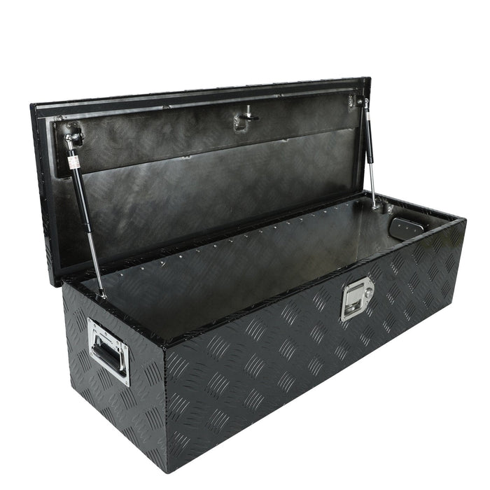 39"X13"X10"Black  Aluminum Pickup Truck Trunk Bed Tool Box