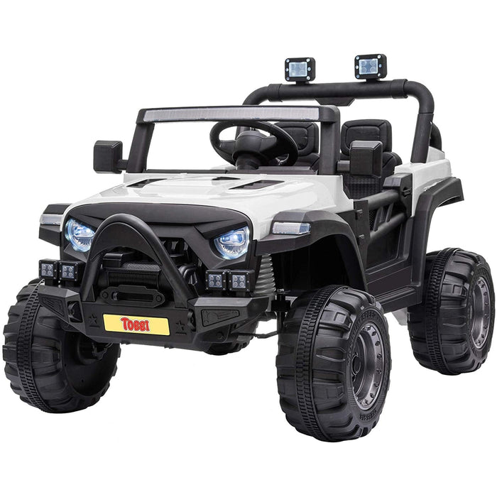 TOBBI 12 Volt Electric Remote Control Kids Toy Fun Vehicle Ride On Truck