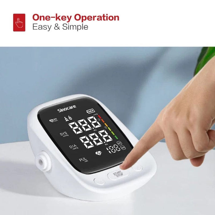 Sinocare Automatic High Blood Pressure Monitor Heart Rate